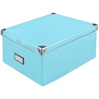 IDENA 11009 - Aufbewahrungsbox aus festem Karton, Deckel mit