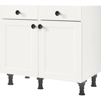 Nobilia Unterschrank NOBILIA ""Cascada", vormontiert, Breite 90 cm, Soft-Close-Funktion",