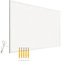 Wiltec Infrarotheizung 520 Watt, energieeffizienter Heizkörper, Wandmontage Elektroheizung, Heizpaneel,