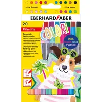 Eberhard Faber Filzstifte Set Colori 20 St. mehrfarbig
