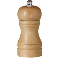 HENDI Pfeffermühle, aus Holz, hell,