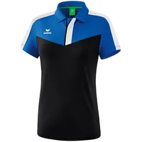 Erima Squad Poloshirt Damen - New Royal/Schwarz/Weiß, 34