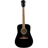 Fender FA-125 Dreadnought, Walnussgriffbrett, Schwarz