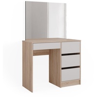 Vicco Schminktisch Sherry Sonoma 90 x 75 cm, Spiegel,