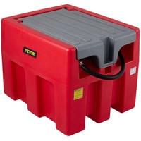 Vevor Tragbarer Dieseltank 58 Gallonen Mobile Tankanlage, Rot Mobile