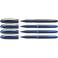 Schneider One Business Tintenroller 0,6 mm, Schreibfarbe: blau/schwarz, 4