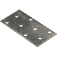 VidaXL Lochplatten 60 Stk. 2 mm 80x40 mm Verzinkter