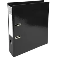 Exacompta 10x Ordner Prem'Touch A4 Rückenbreite 70mm, Iderama Schwarz