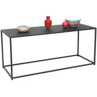 DanDiBo Ambiente Couchtisch Schwarz Metall 110 x 50 x