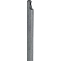 DENI Stangen für Tortreibr 13x1250mm hell-verz