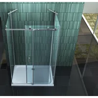 Impex-bad U-Duschkabine INCLUDO 120 x 90 x 195 cm