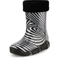 Ladeheid Kinder Mädchen Jungen Gummistiefel Gefüttert Swk2021 (Muster-48, 25/26