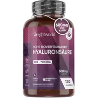 WeightWorld Hyaluron Kapseln 600 mg 120 St.