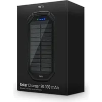MikaMax Powerbank Mit Solarzelle - 20.000 mAh