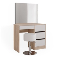 Vicco Schminktisch Sherry Sonoma 90 x 75 cm, Spiegel,