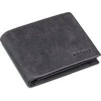 ROYALZ Detroit Geldbörse Herren Portemonnaie navy grau