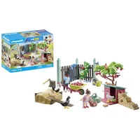 Playmobil City Life Kleine Hühnerfarm im Tiny Haus Garten
