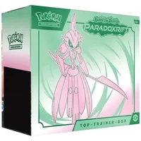 Pokémon Top Trainer Box Karmesin & Purpur Eisenkrieger