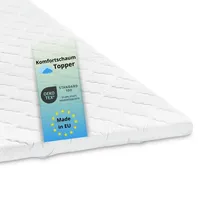 Bodyprotect ergonomischer Komfortschaum Topper, 80 x 200 cm, für