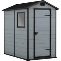 KETER Lineus 4x6 Gartenhaus, Außenmaße: 130cm x 192cm x