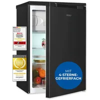 Exquisit KS516-4-051C Kühlschrank (107 l, 845 mm hoch, Schwarz)