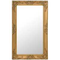 VidaXL Wandspiegel im Barock-Stil 50 x 80 cm Golden