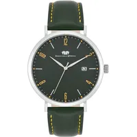 RHODENWALD & SÖHNE - Quarzuhr Arakon II Silber Echtleder