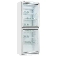 Exquisit GKS350-2-GT-280D Getränkekühlschrank (320 l, 1730 mm hoch, Weiß)