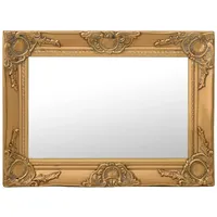 VidaXL Wandspiegel im Barock-Stil 60x40 cm Golden