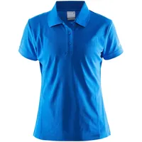 Craft Pique Classic Poloshirt Damen 1336 sweden blue S/36