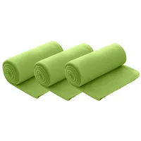Wometo 3er Set Polar Fleecedecke 130x160 ca. 400g mit