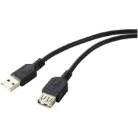 Renkforce USB-Kabel USB 2.0 USB-A Buchse, USB-A Stecker 0.50