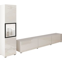 INOSIGN »BERLIN I«, (Komplett-Set, 2 St.), moderne grifflose Mediawand