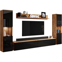 INOSIGN Wohnwand »PARIS«, (Komplett-Set, 4 St.), TV-Wand 260cm breite,