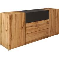 Home Affaire Sideboard HOME AFFAIRE "BERLIN", schwarz (eichefarben wotan,