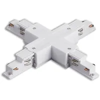 ISOLED 3-Phasen DALI X-Verbinder für Aufbauschiene, weiß