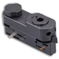 ISOLED 3-Phasen DALI Schiene Universaladapter, schwarz