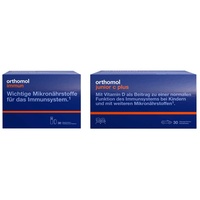 Orthomol Immun Trinkfl. + Orthomol junior C plus Mand./Orange