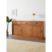 Home Affaire Sideboard »Schröder«, Kommode, 3 Schiebetüren, 3 Schubkasten,