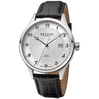 REGENT - GM-2212 - Armbanduhr Analog Lederarmband schwarz URGM2212