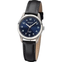 REGENT Damen Armbanduhr analog schwarz URF1322 - Gr.: onesize