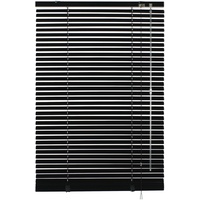 GARDINIA Aluminium-Jalousie 25 mm 80 x 175 cm schwarz