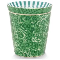 Pip Studio Royal Flower Becher 0,23 l Grün 2
