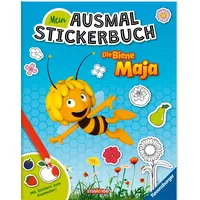 Ravensburger Mein Ausmalstickerbuch: Die Biene Maja
