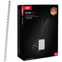 GBC Kunststoff-Binderücken (21 Ringe, 390 Blatt, A4, 45 mm),