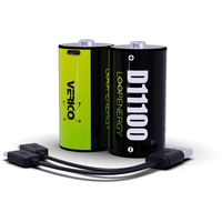 Verico LoopEnergy Mono (D)-Akku Li-Ion 7400 mAh 2 Stück