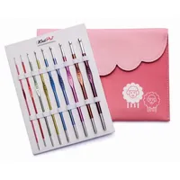 KnitPro Zing Deluxe Einfache-Häkelnadel-Set | 9 Größen (2 mm