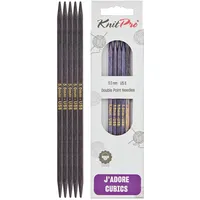 KnitPro J’adore Cubics Nadelspiele 6" (15cm) | 5mm