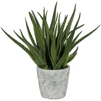 Creativ green künstliche Pflanze Aloe Vera, im Topf, Höhe