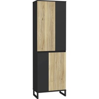 Forte Garderobenschrank »Quayle«, Stauraumschrank, Mehrzweckschrank, Höhe 201,7cm